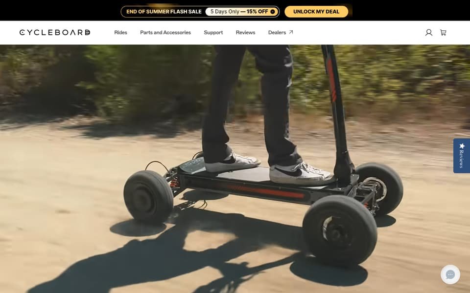 CycleBoard.com home page